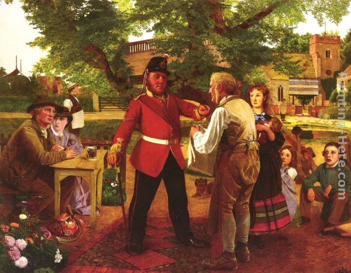 John Mulcaster Carrick The Recruiting Sergeant